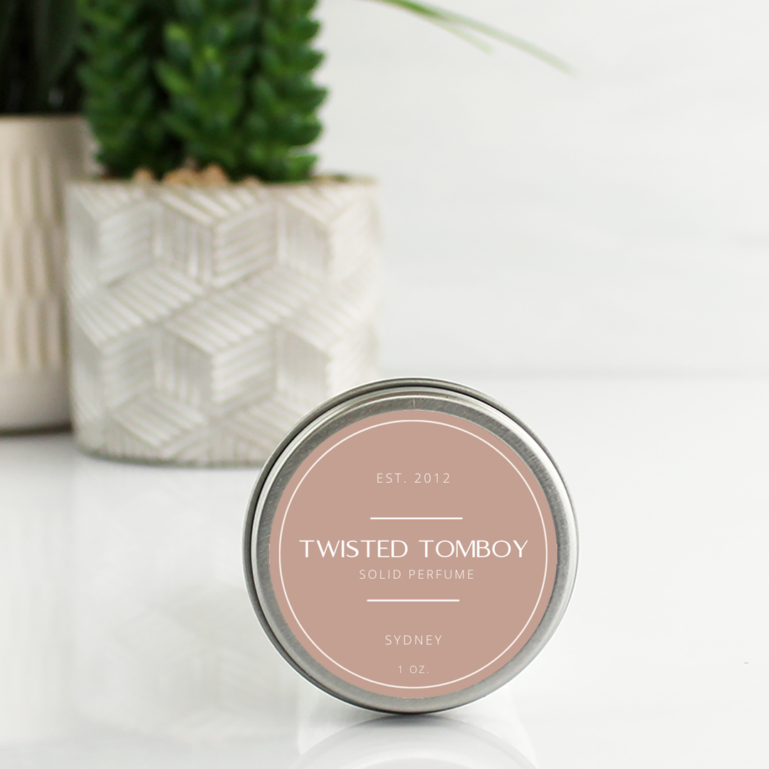 Twisted Tomboy- Solid Perfume (4 Scents) - Pine & Moss