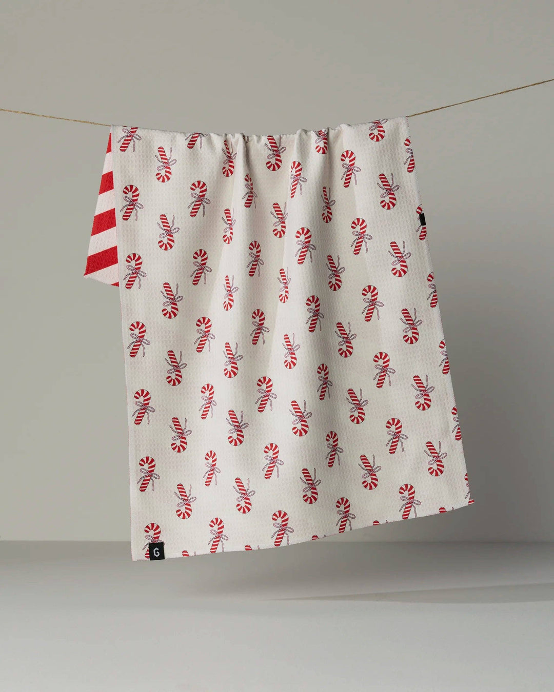 Geometry Peppermint Lane Luxe Kitchen Towel