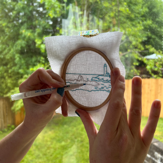 Mount Rainier Beginner Hand Embroidery Kit
