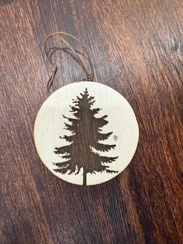 Ginger & The Huth Engraved Ornaments