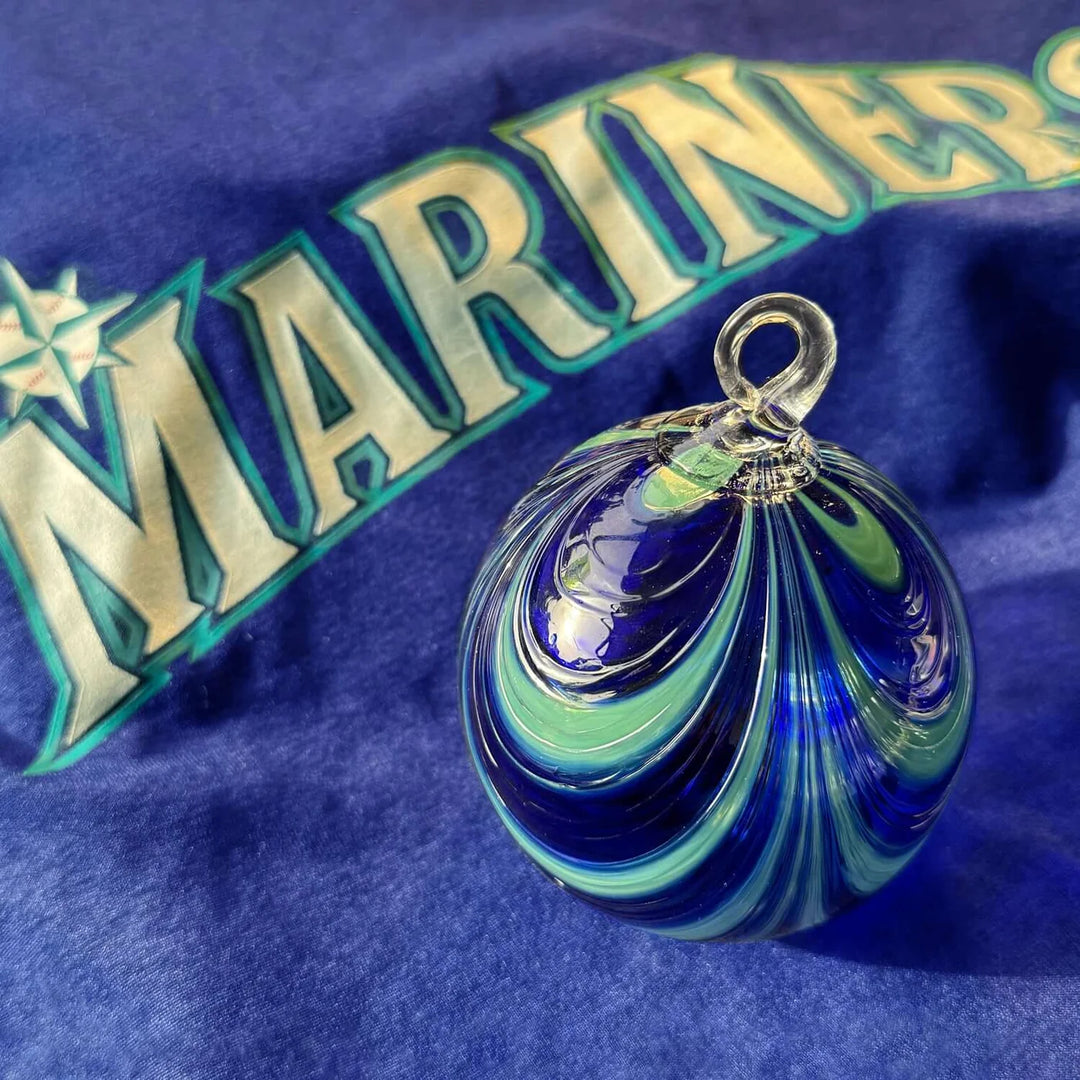 Glass Eye Studio- True to the Blue Ornament
