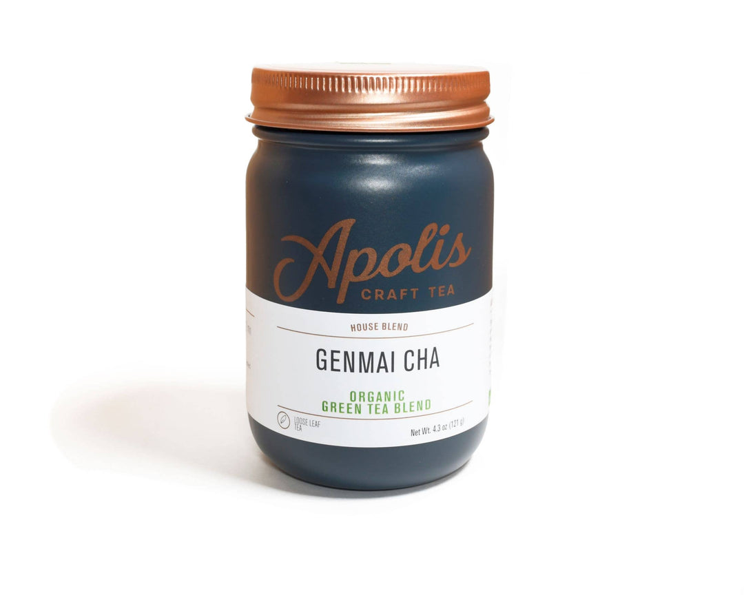Apolis Tea- Genmai Cha-loose leaf - Pine & Moss