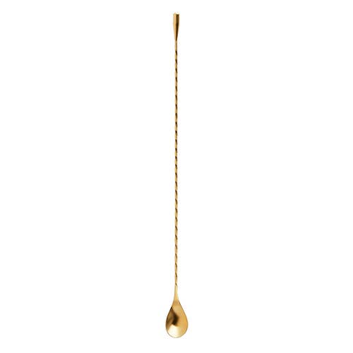 Gold Weighted Barspoon- 40 cm