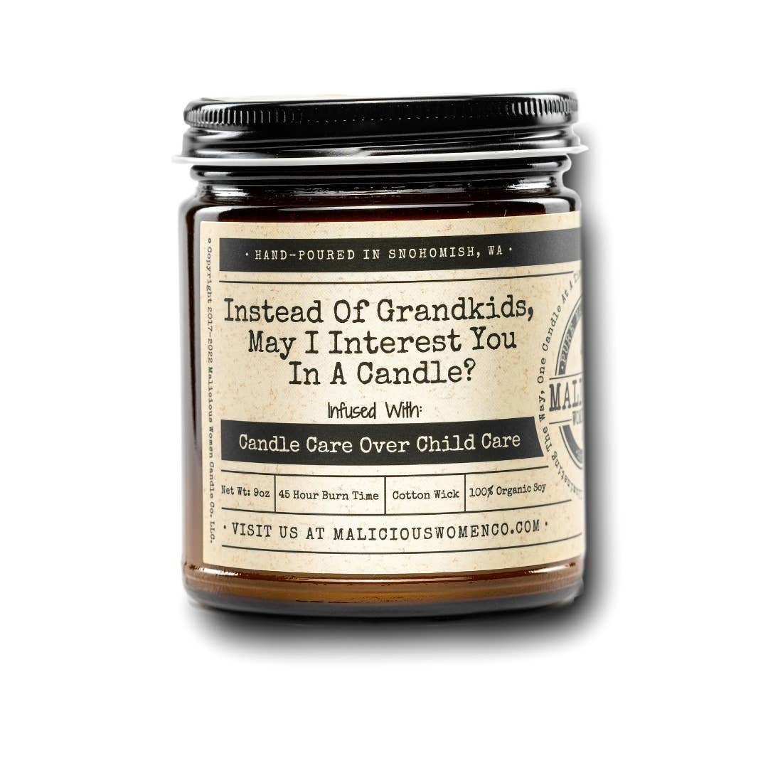 Instead Of Grandkids, May I Interest You In A Candle?