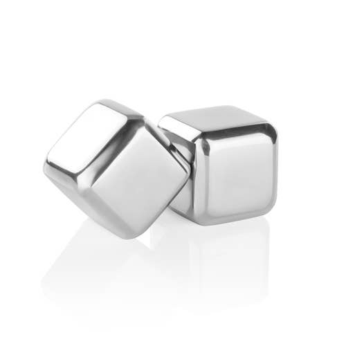 Glacier Rocks®: Large Stainless Steel Cubes