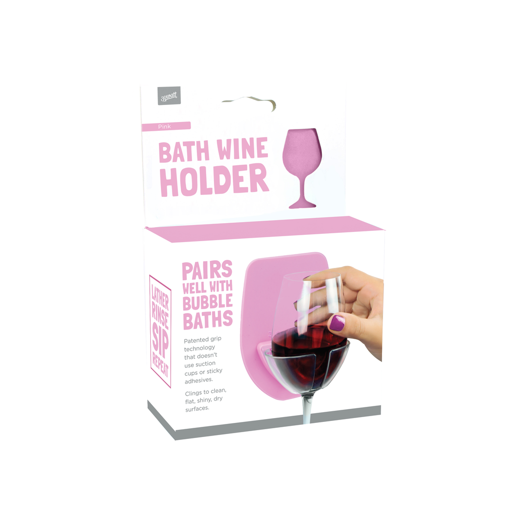 Wine Holder for your Bathroom - The Perfect Gift for a relaxing evening