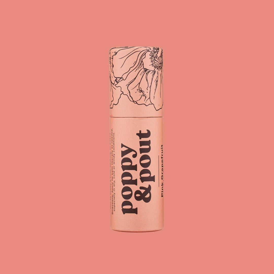 Poppy & Pout - Pink Grapefruit Lip Balm