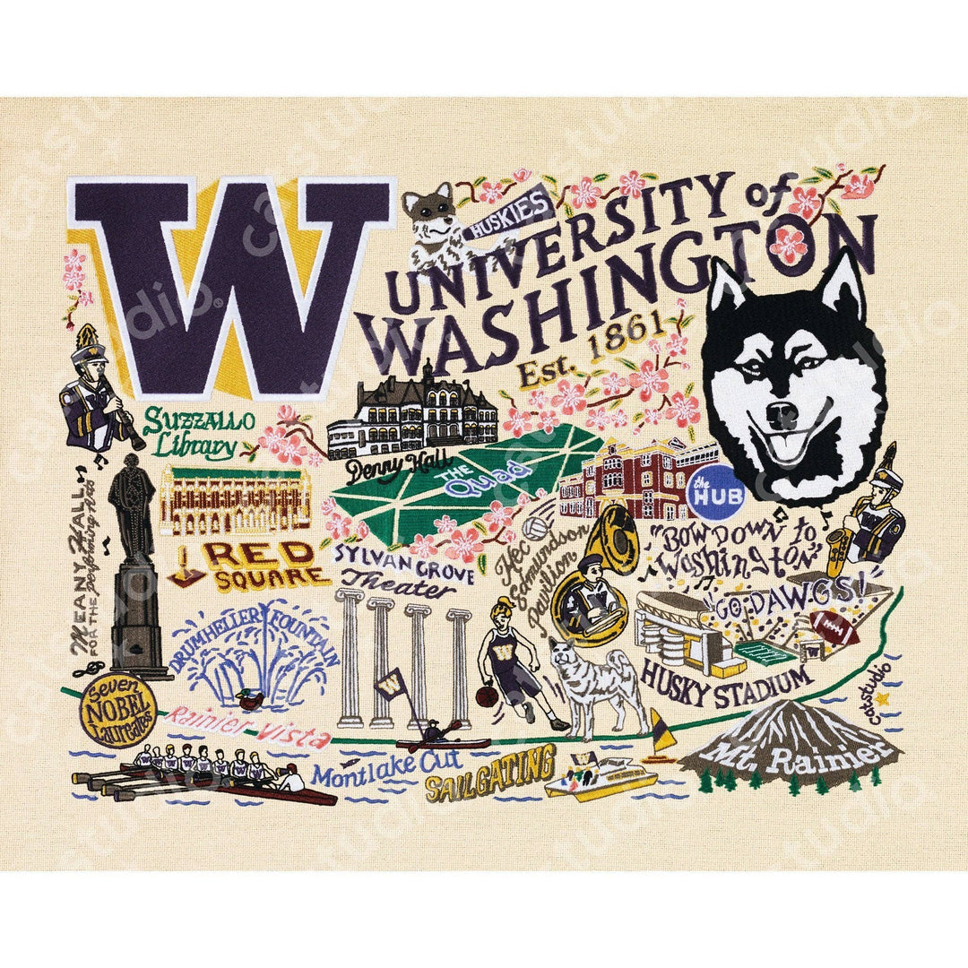 Washington, University of Collegiate Fine Art Print