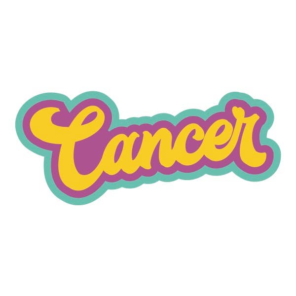 CANCER STICKER