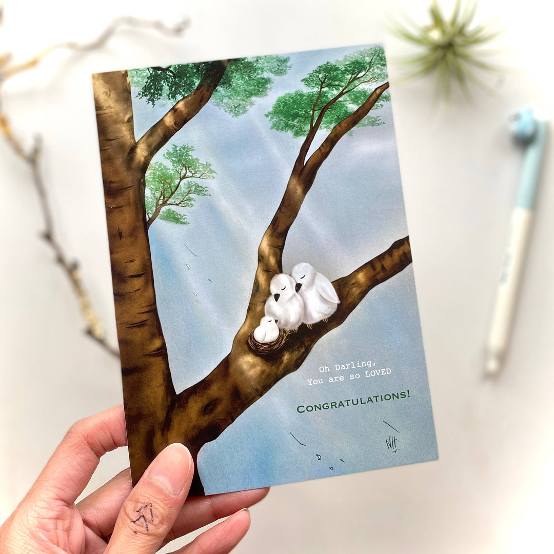 Darling! You Are So Loved (Baby)Greeting Card - Pine & Moss