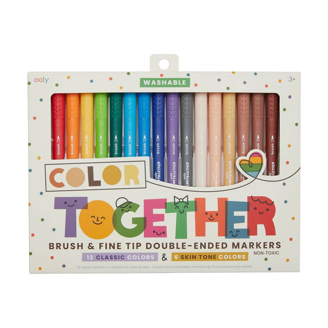 Color Together Markers - Set of 18 - Pine & Moss