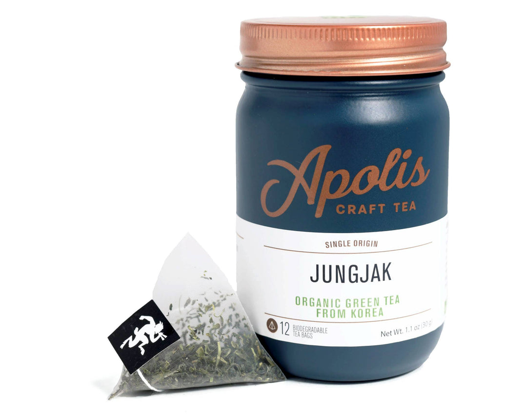 Apolis Tea- Jungjak Korean Green Tea (Tea Bags) - Pine & Moss
