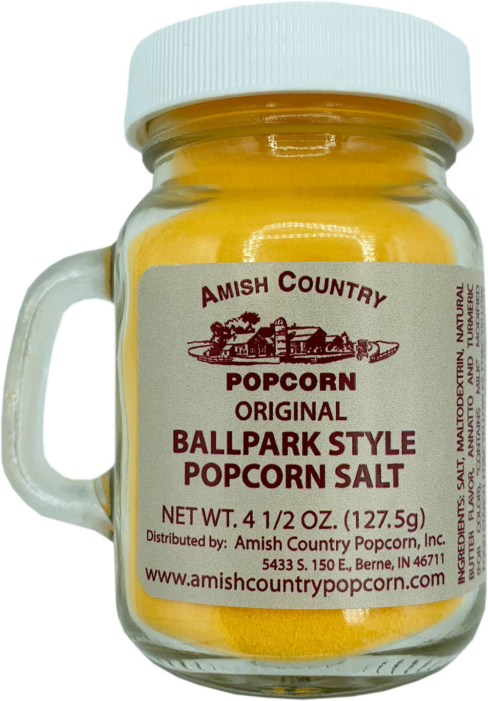 Ballpark-Style Popcorn Salt 4.5 oz - Pine & Moss