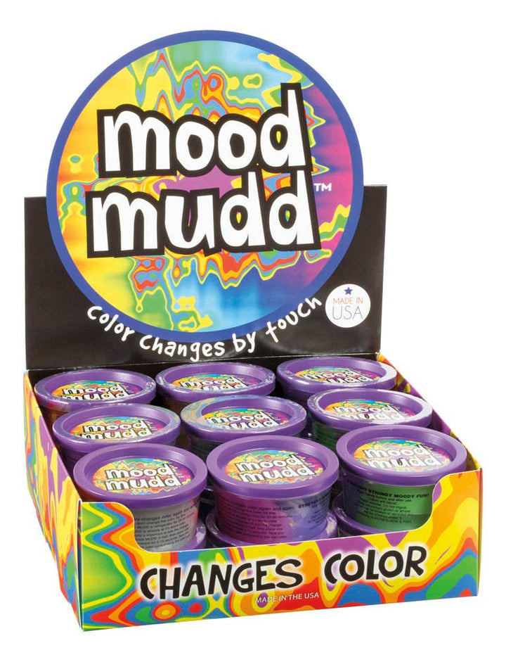 Mood Mudd, Soft Dough, Color Changing, 4 oz - Pine & Moss