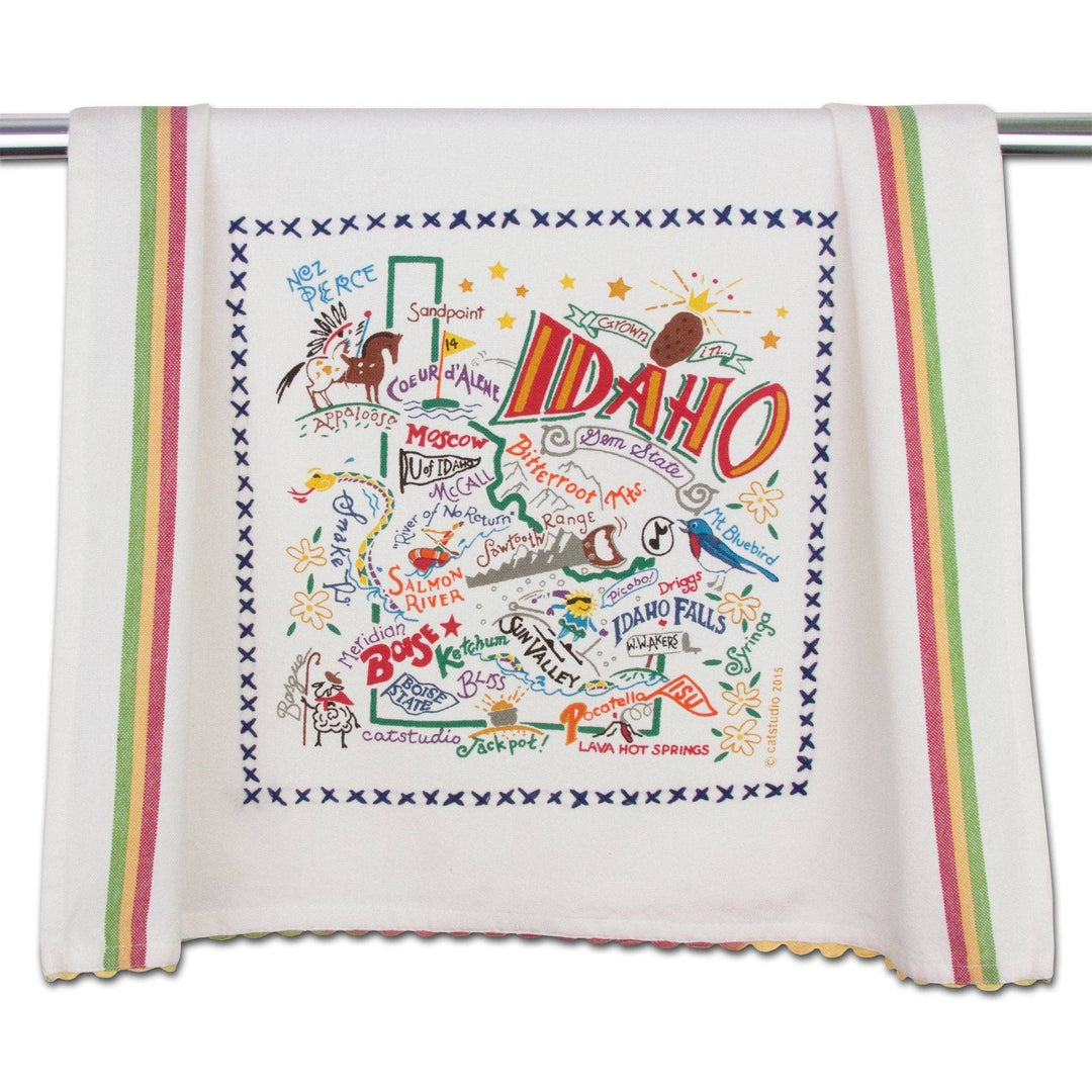 Catstudio- Idaho Dish Towel - Pine & Moss