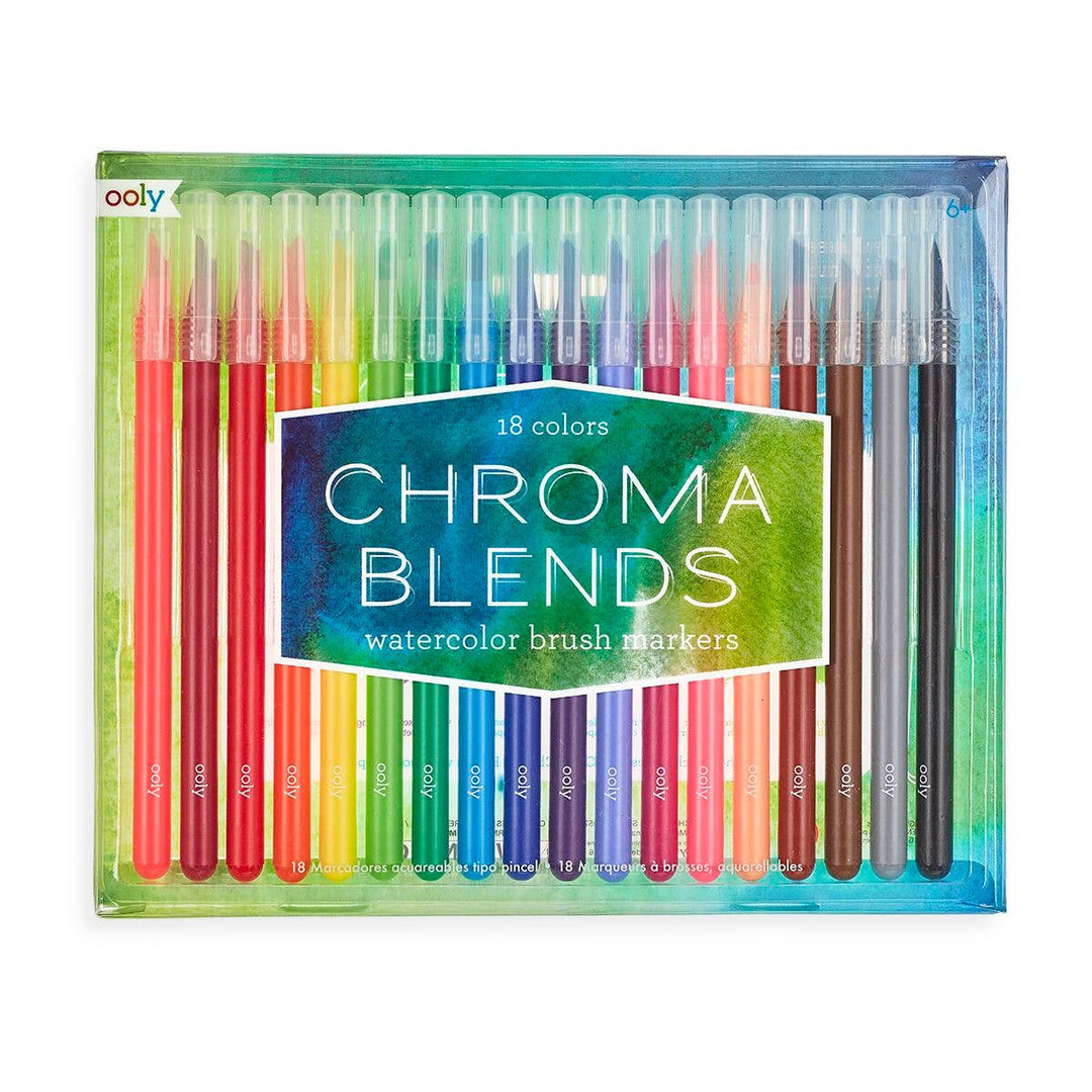 Chroma Blends Watercolor Brush Markers - Pine & Moss