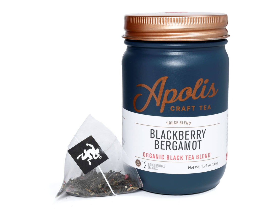 Apolis Tea- Blackberry Bergamot-loose leaf - Pine & Moss