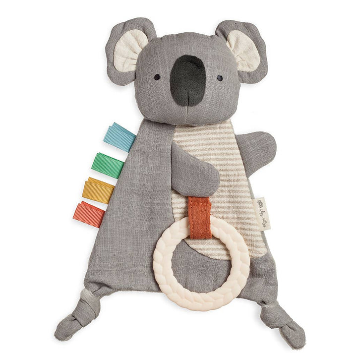 Bitzy Crinkle™ Sensory Toy with Teether: Koala - Pine & Moss