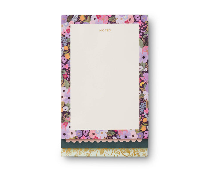 Garden Party Tiered Notepad - Pine & Moss