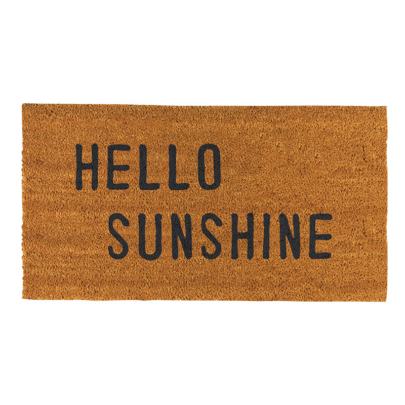 Hello Sunshine, door mat