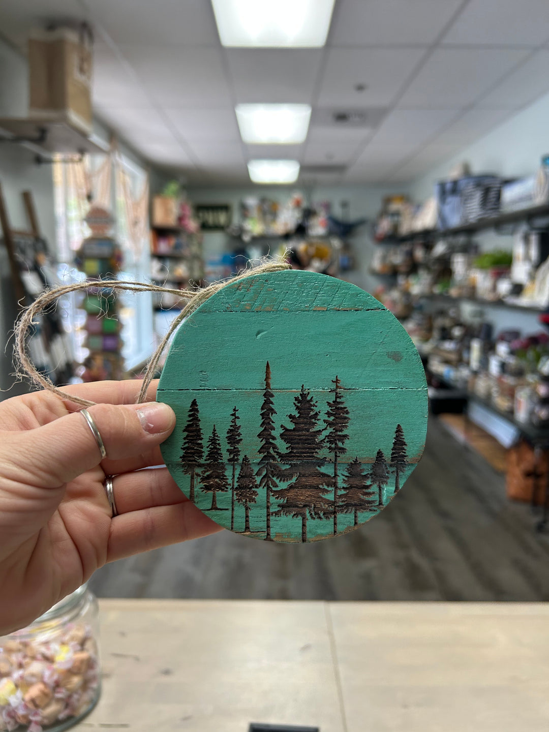 Ginger & The Huth - Reclaimed Treeline Ornaments