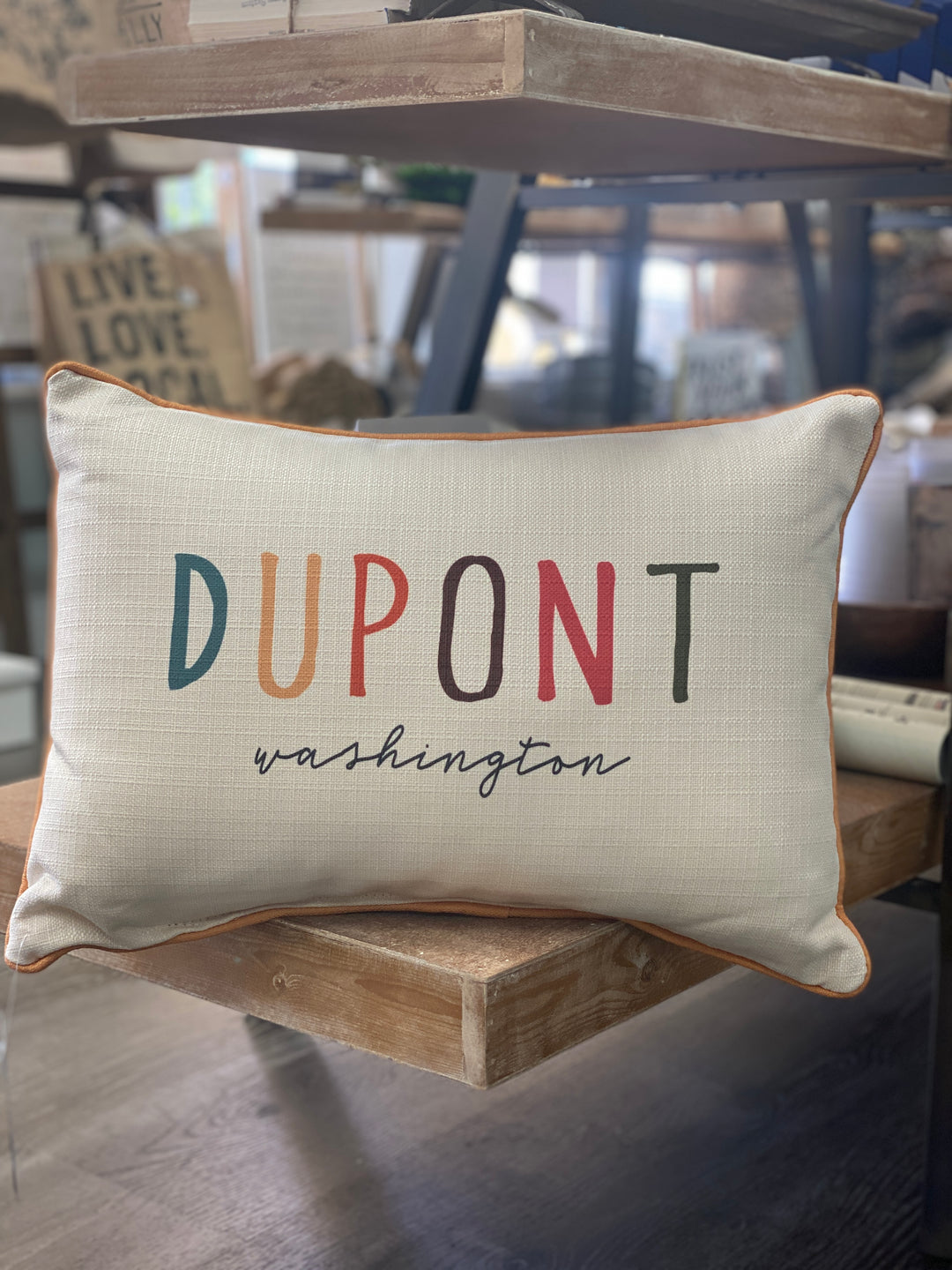 Steilacoom or DuPont, Songbird Pillow