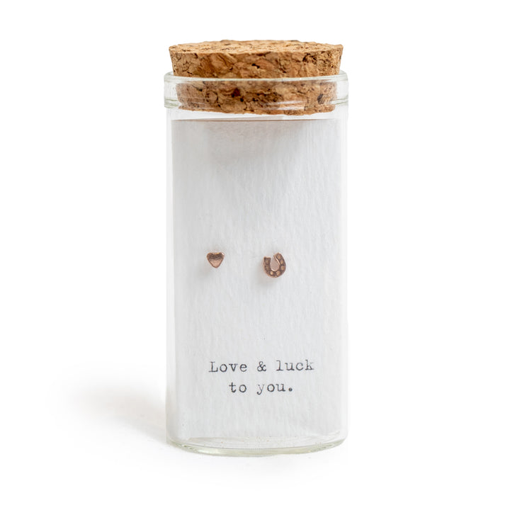 Message In A Bottle Earrings