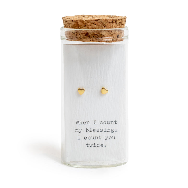 Message In A Bottle Earrings