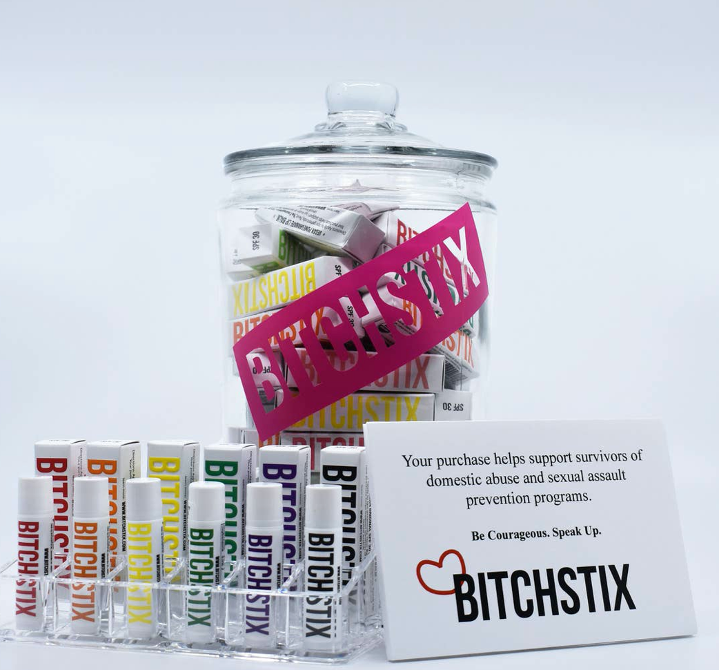 BITCHSTIX - SPF30 Lip Balm, pick flavor - Pine & Moss