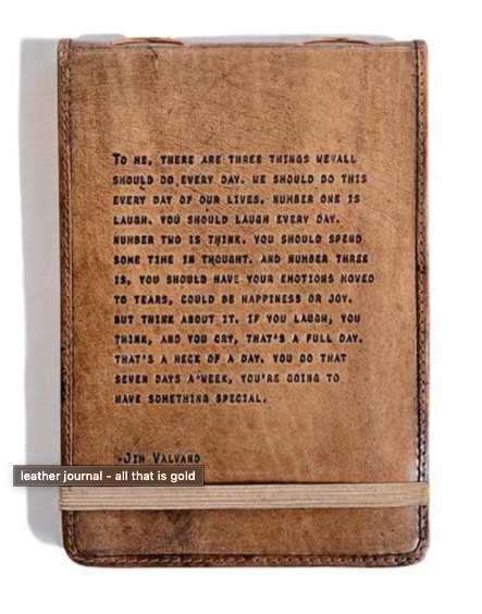 Leather Journal, 7x9.5"