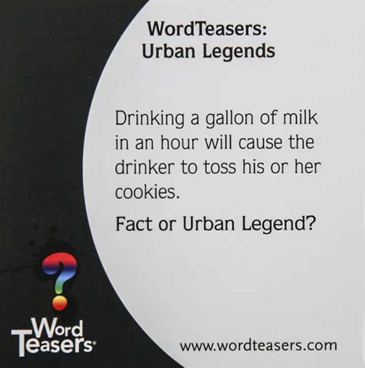 Urban Legends, Word Teasers