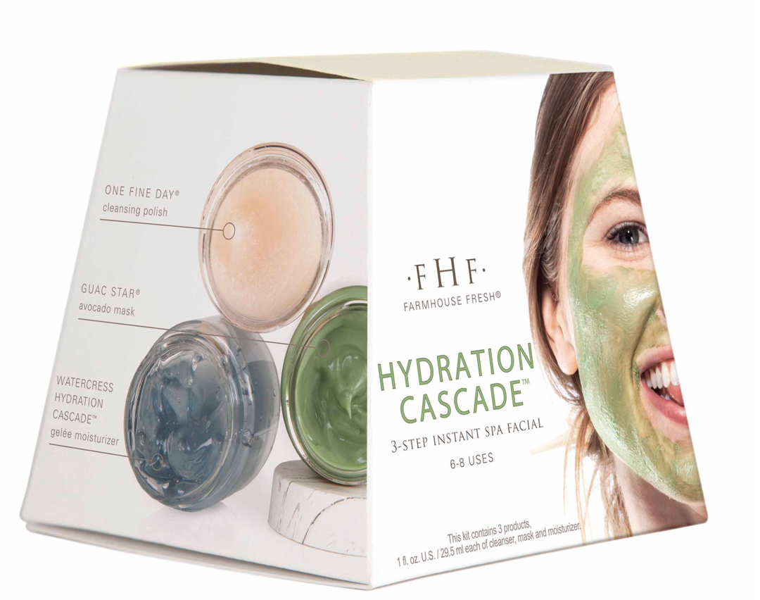 Hydration Cascade, 3-step Instant Spa Facial