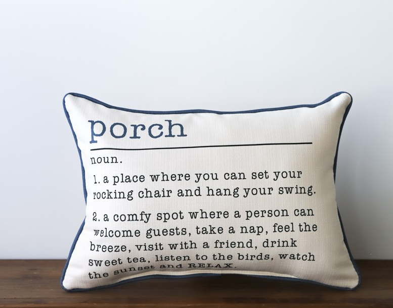 Porch Definition Pillow