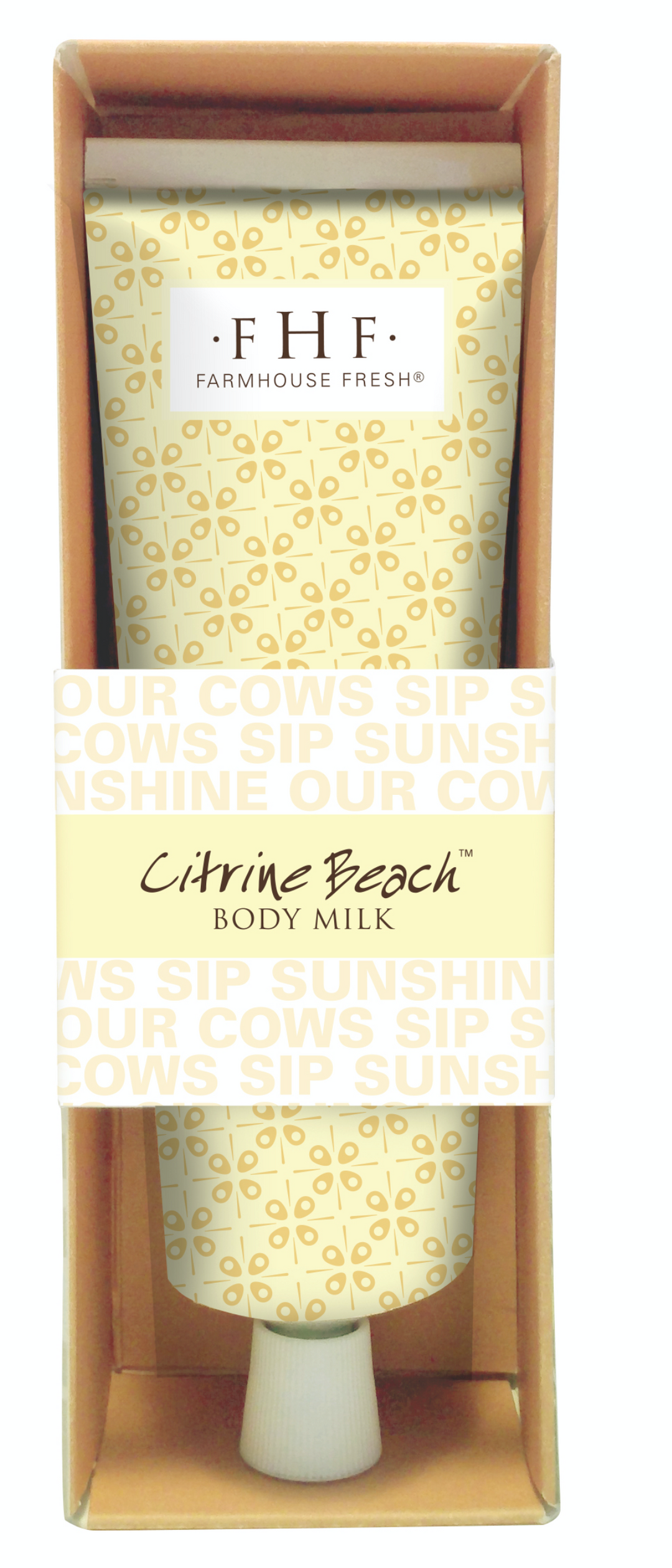 Citrine Beach- Body Milk Lotion - Pine & Moss