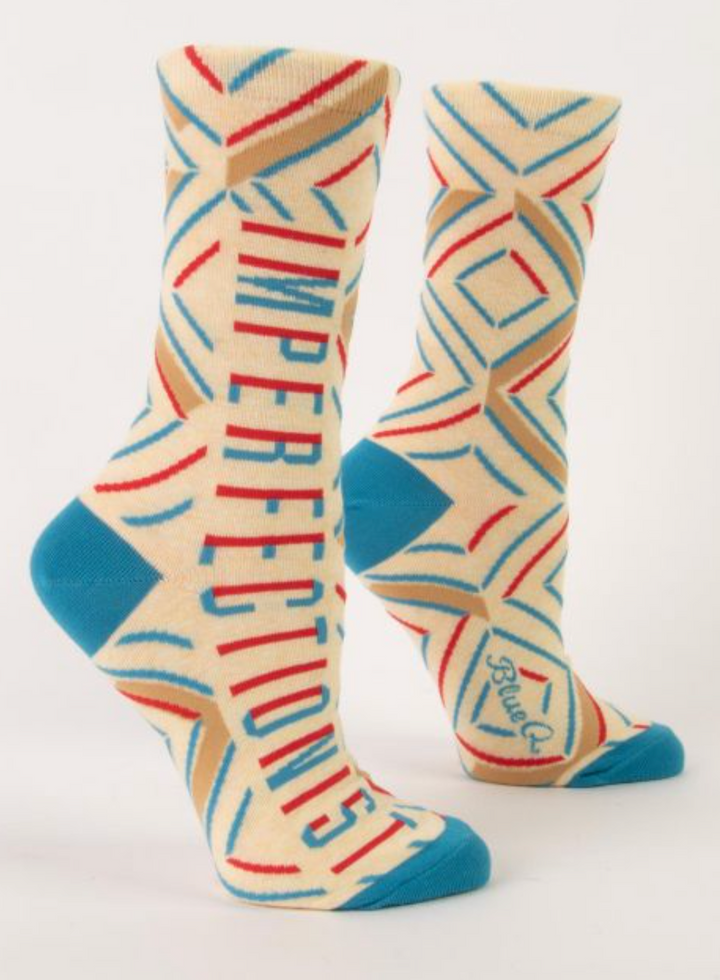 Blue Q Women's Crew Socks, variety of designs - Pine & Moss