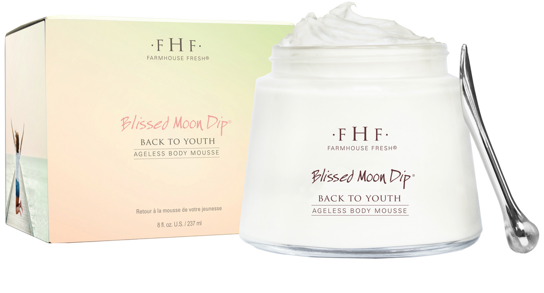 Blissed Moon Dip Back To Youth, Body Mousse