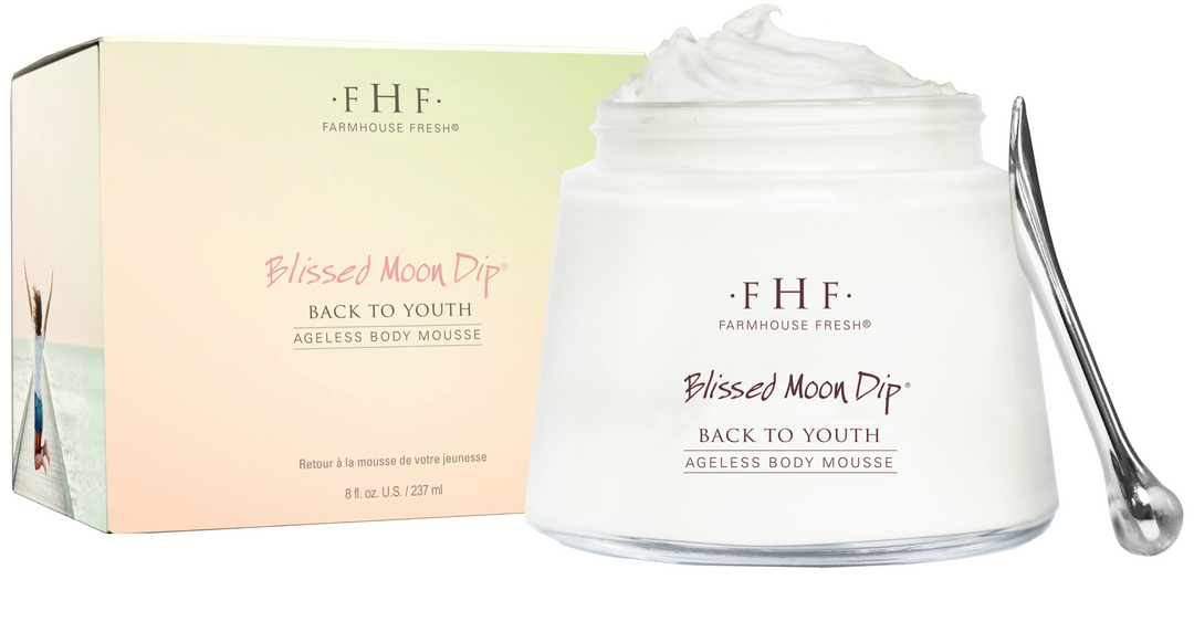 Blissed Moon Dip Back To Youth, Body Mousse - Pine & Moss