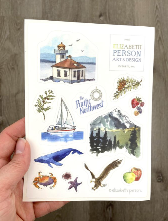 Elizabeth Person Stickers