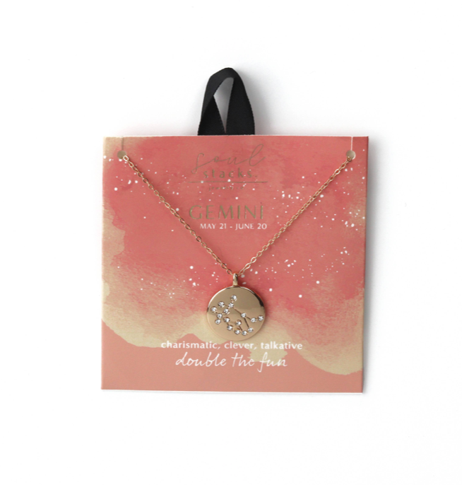 Star Sign Pendant Necklace