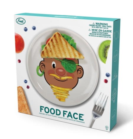 Mr. Food Face- Dinner Plate