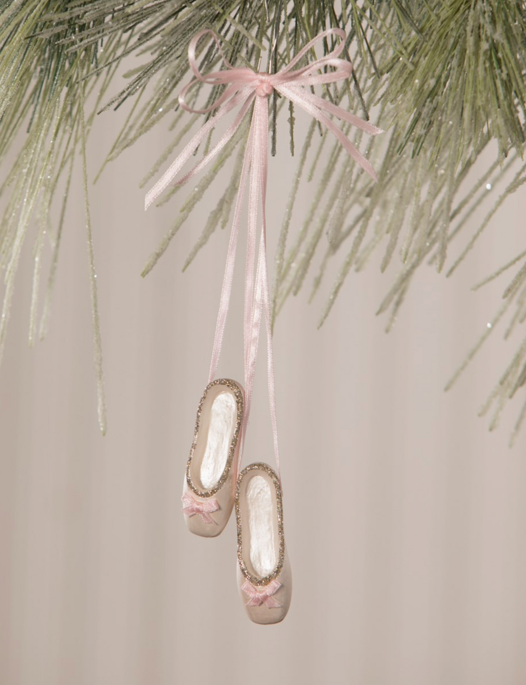 Bethany Lowe- Ballerina Slippers Ornament