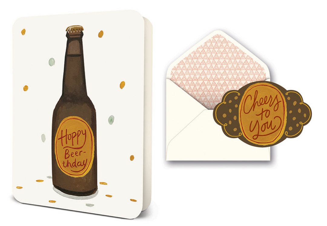 Hoppy Beer-thday- Greeting Card