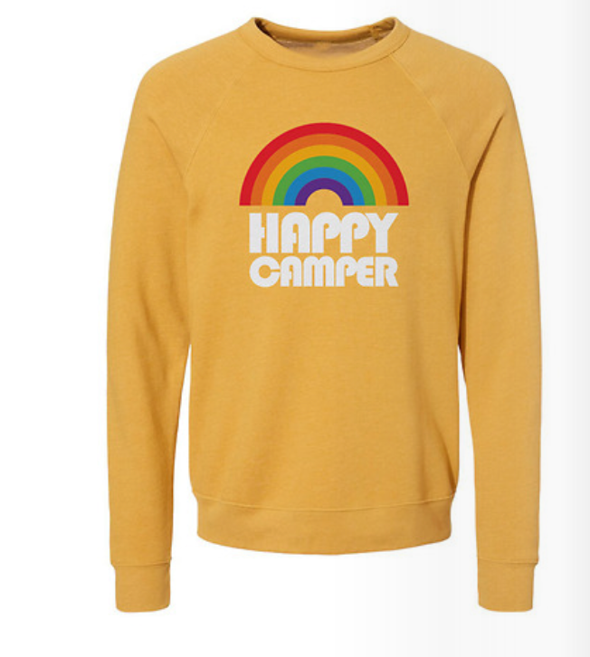 Happy Camper Crew Sweatshirt