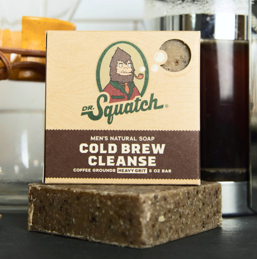 Dr. Squatch- Cold Brew Cleanse Soap - Pine & Moss