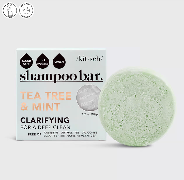 Tea Tree Mint Clarifying Shampoo Bar