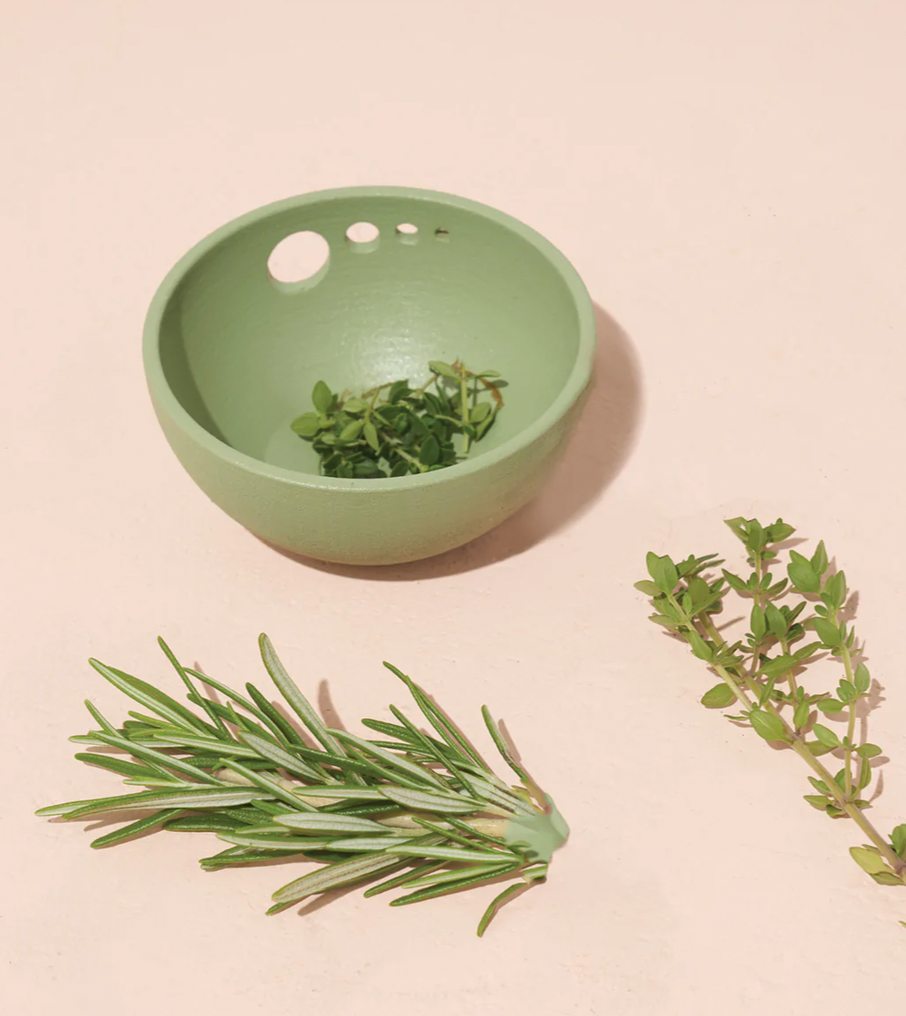 Modern Sprout- Herb Pull & Pinch Dish - Pine & Moss