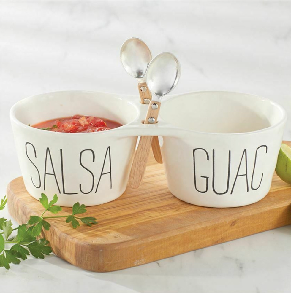 Salsa and Guac Double Dip Set