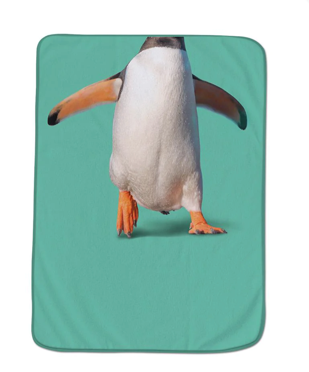 Exotic Pet- Penguin or Monkey blanket