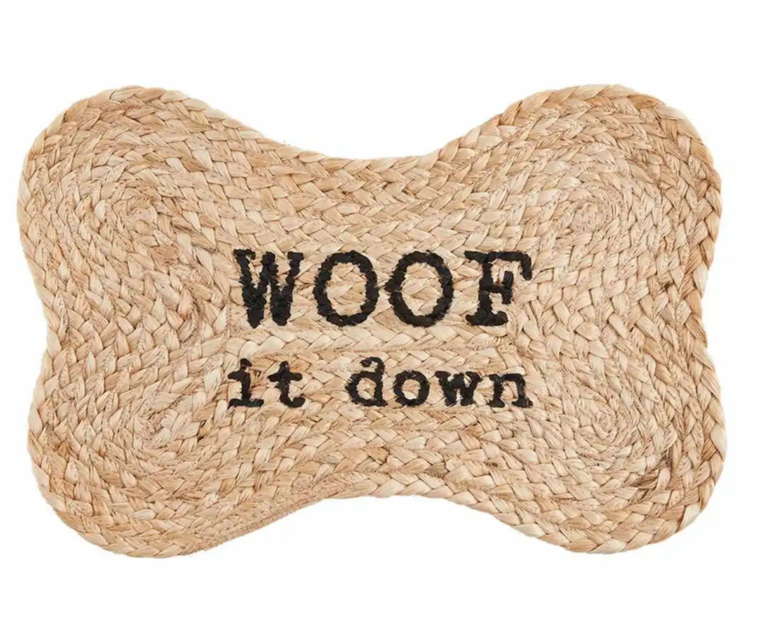 Woof Dog Food Mat