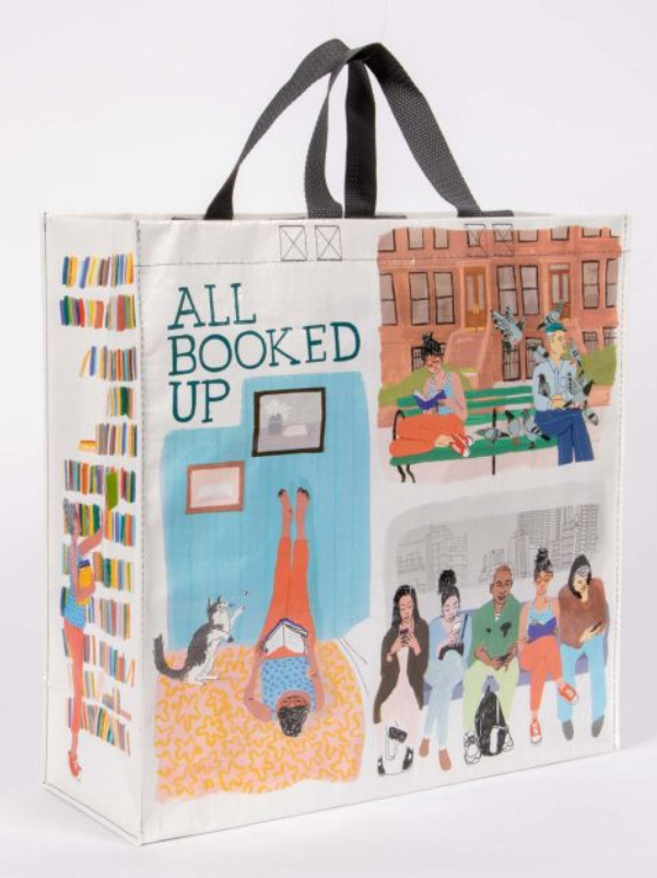 All Booked Up, tote bag - Pine & Moss
